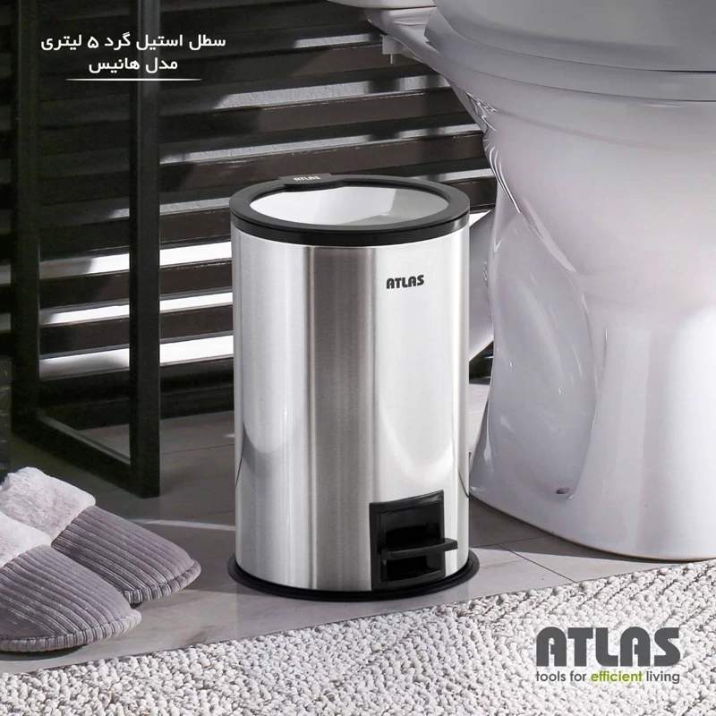 سطل استیل مدل هانیس 5لیتری
