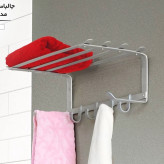 جالباسی تمام آلومینیوم ثابت مدل زاگرس اطلس کد 418