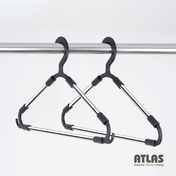 چوب کاور استیل پلاستیک مدل نیلا (3عددی) اطلس کد 432