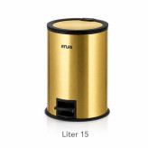 سطل استیل هانیس 15لیتری اطلس